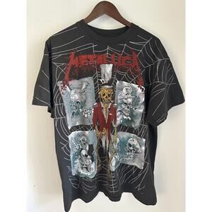 Metallica All Over Print Vintage Reprint Brockum Tag Single Stitch